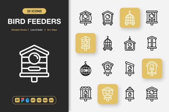 Bird Feeders Icons: A Practical Collection for Designers, Hobbyists, and Everyday Creators