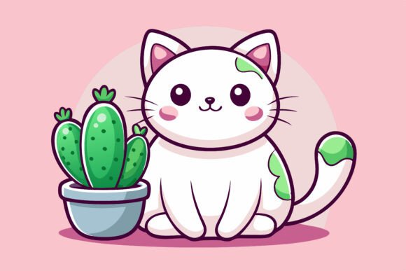 Cat Cactus: Unlocking the Full Potential of Your AI EPS Illustration Set