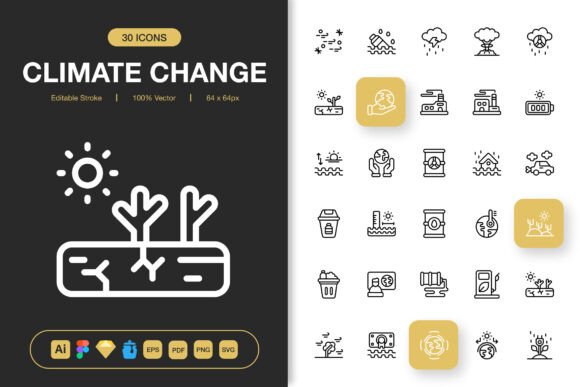 Choosing Climate Change Icons for Consciously Designed Projects