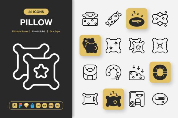 Pillow Icons: The Minimalist Icon Set That Transforms Every Creative Project