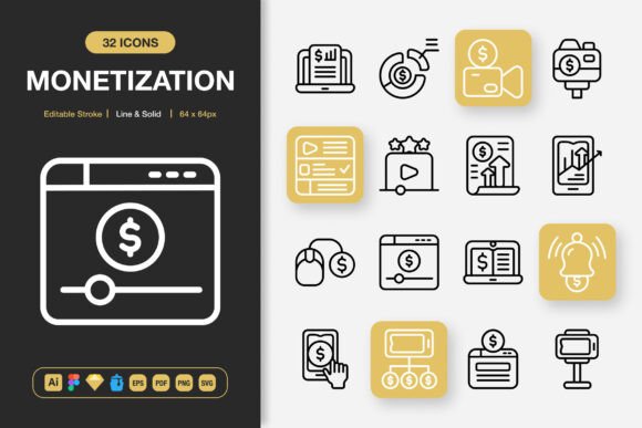 Reimagining Revenue Streams Through Purposeful Monetization Icons