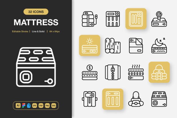 Rethinking Visual Communication with Mattress Icons