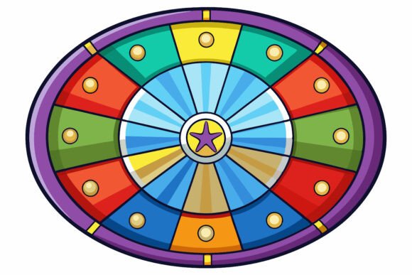 Roulette Fortune Spinning Wheels: A Practical Look at This AI EPS Illustration Set
