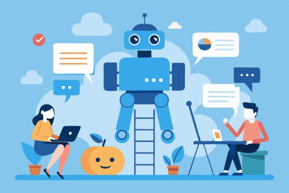 Why A Cute Giant Robot is Standing Represents the New Era of Versatile Vector Illustration