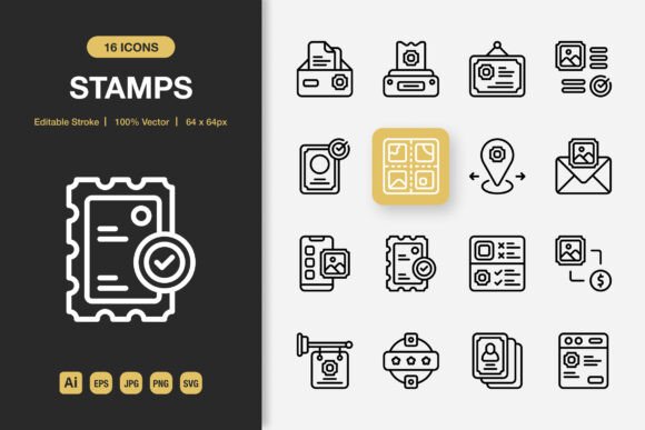 Why Stamps Outline Icons Are the Backbone of Authentic Visual Storytelling
